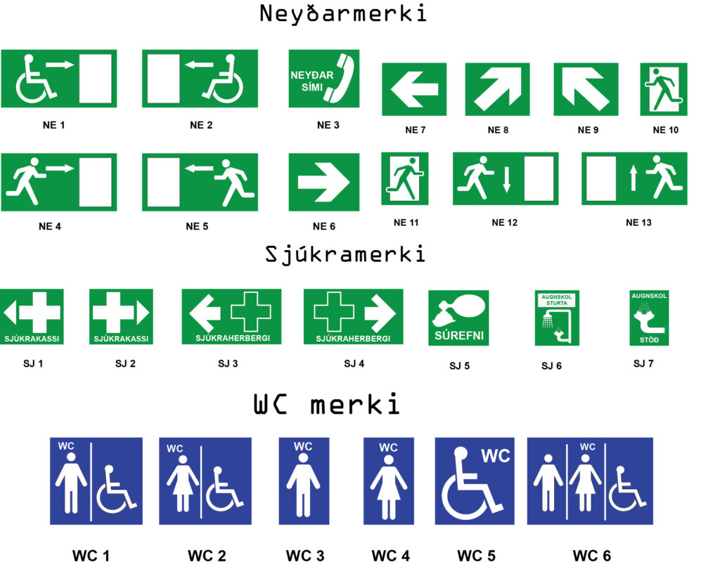 Skiltagerð – SG Merking