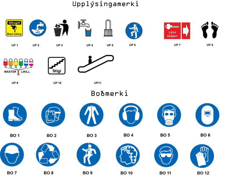 Skiltagerð – SG Merking
